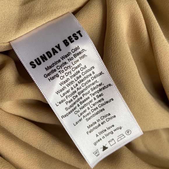 Aritzia Sunday Best Savoy leopard print wrap dress - Picture 10 of 11